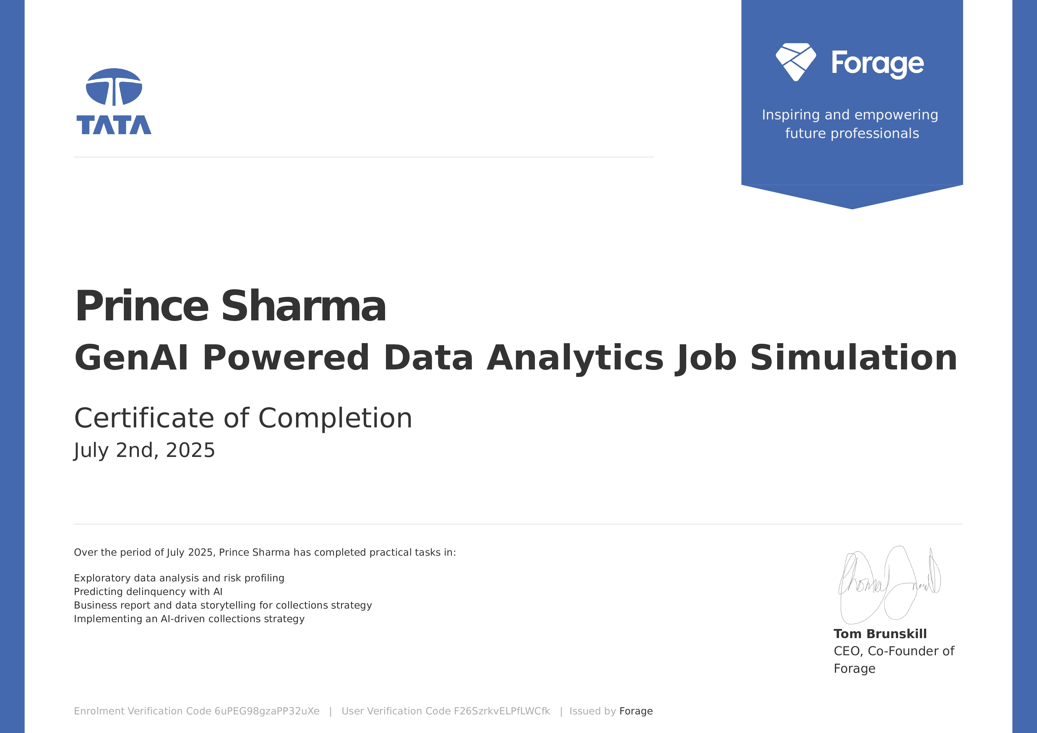 Certificate 11